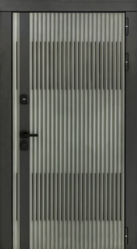 Входная дверь ДвериПРО Elfy ФЛ-707 (10мм, белый софт) DPRO200278 внешняя сторона